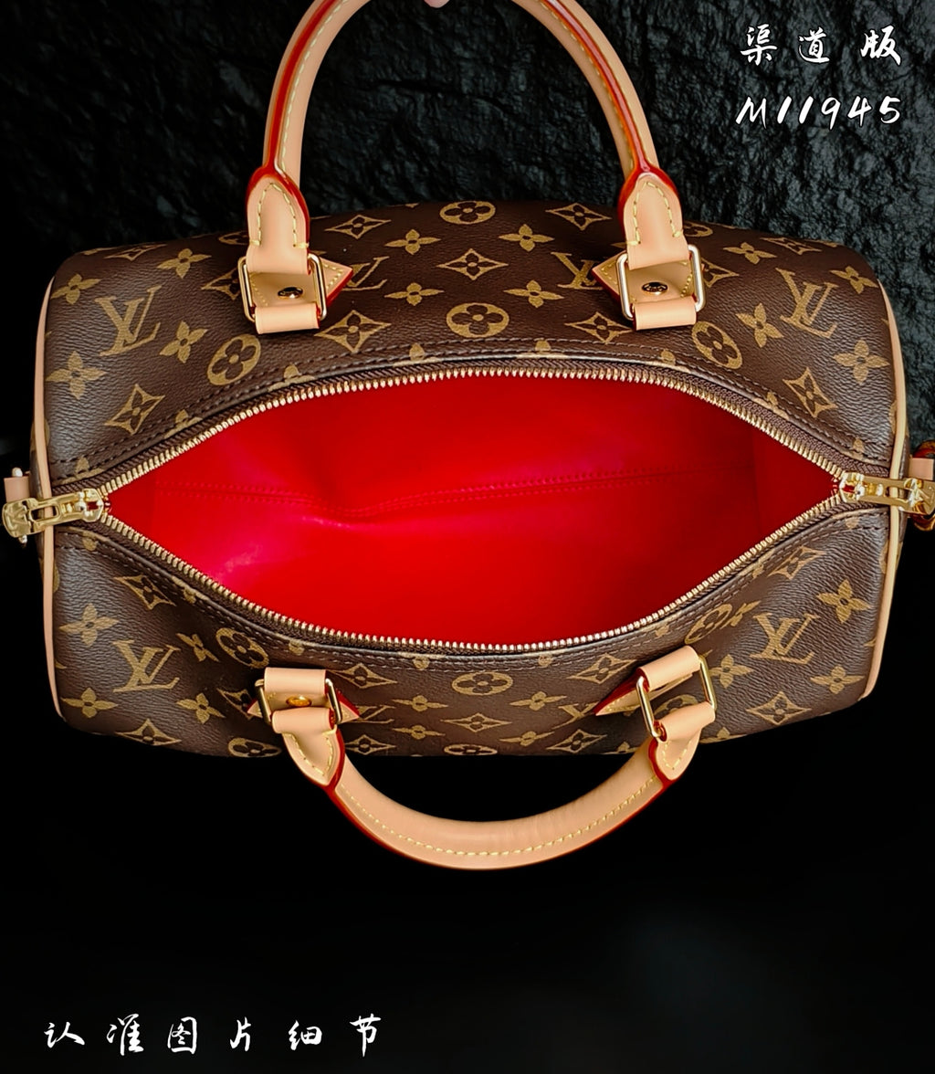(M11945)Speedy Soft 30 Dark handbag