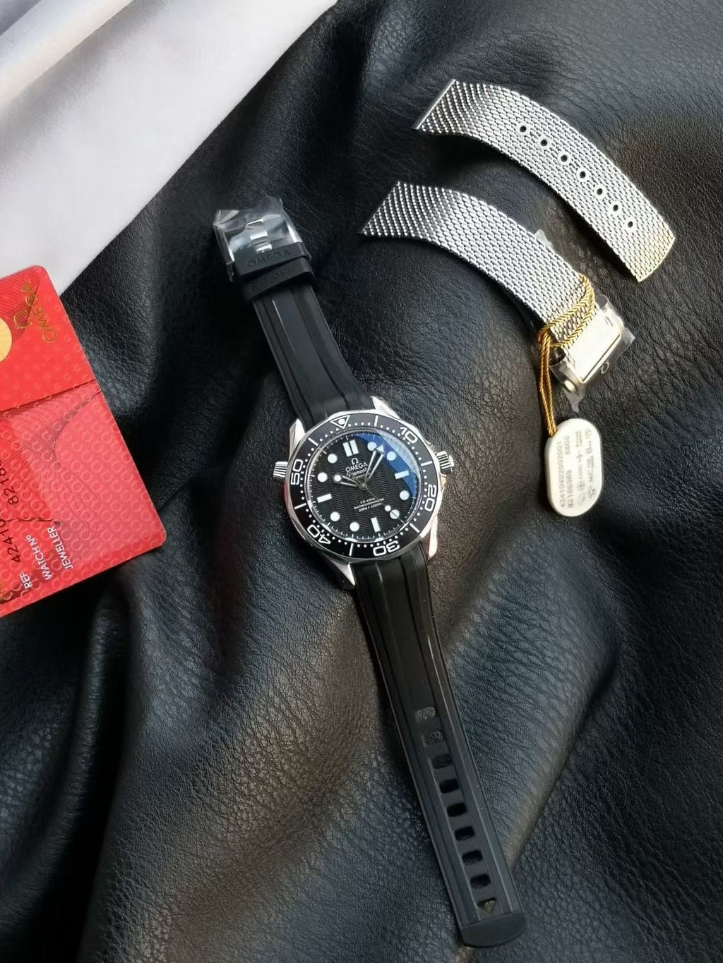 Omega Seamaster 300m Black Diver Watch