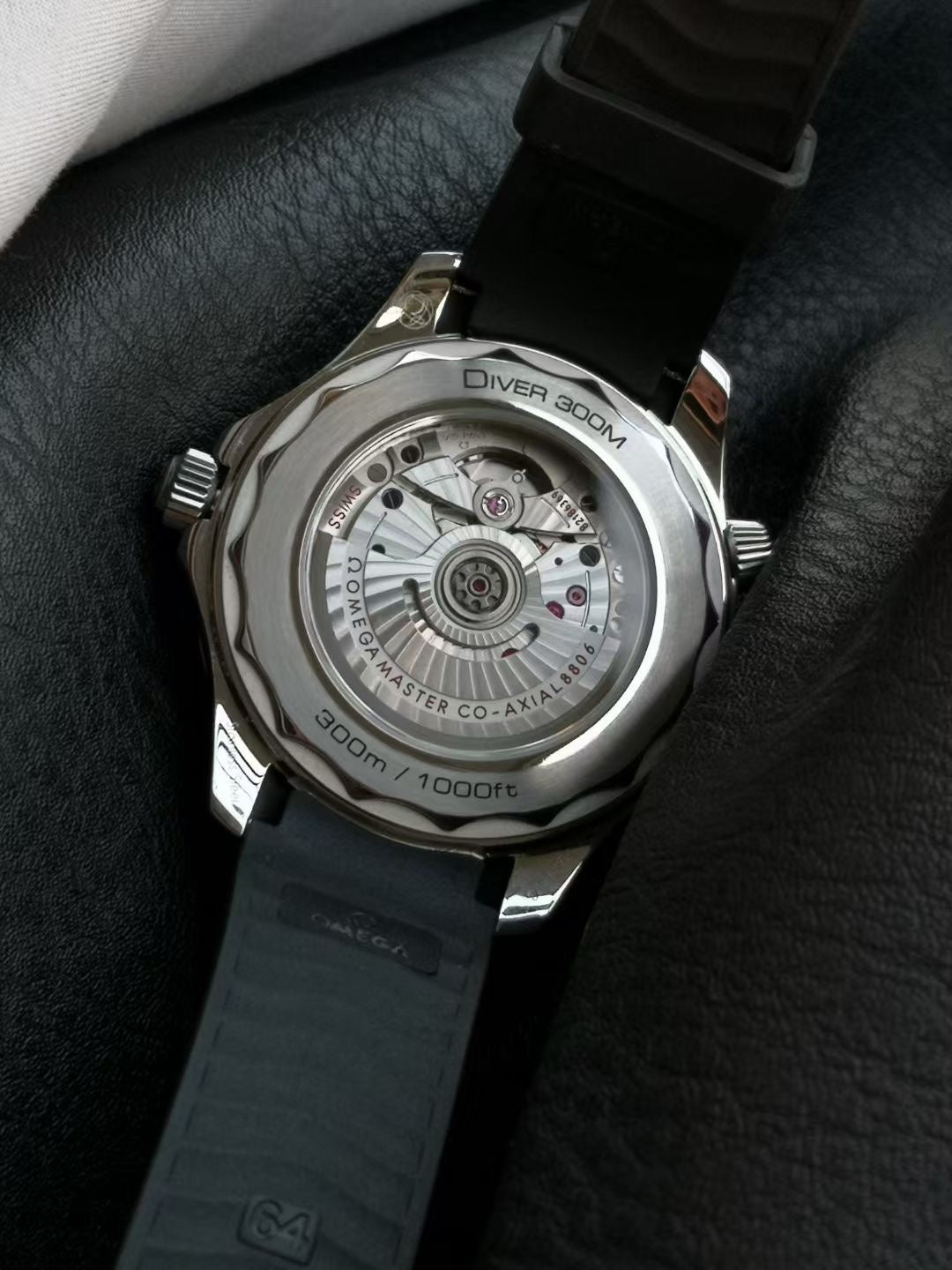 Omega Seamaster 300m Black Diver Watch