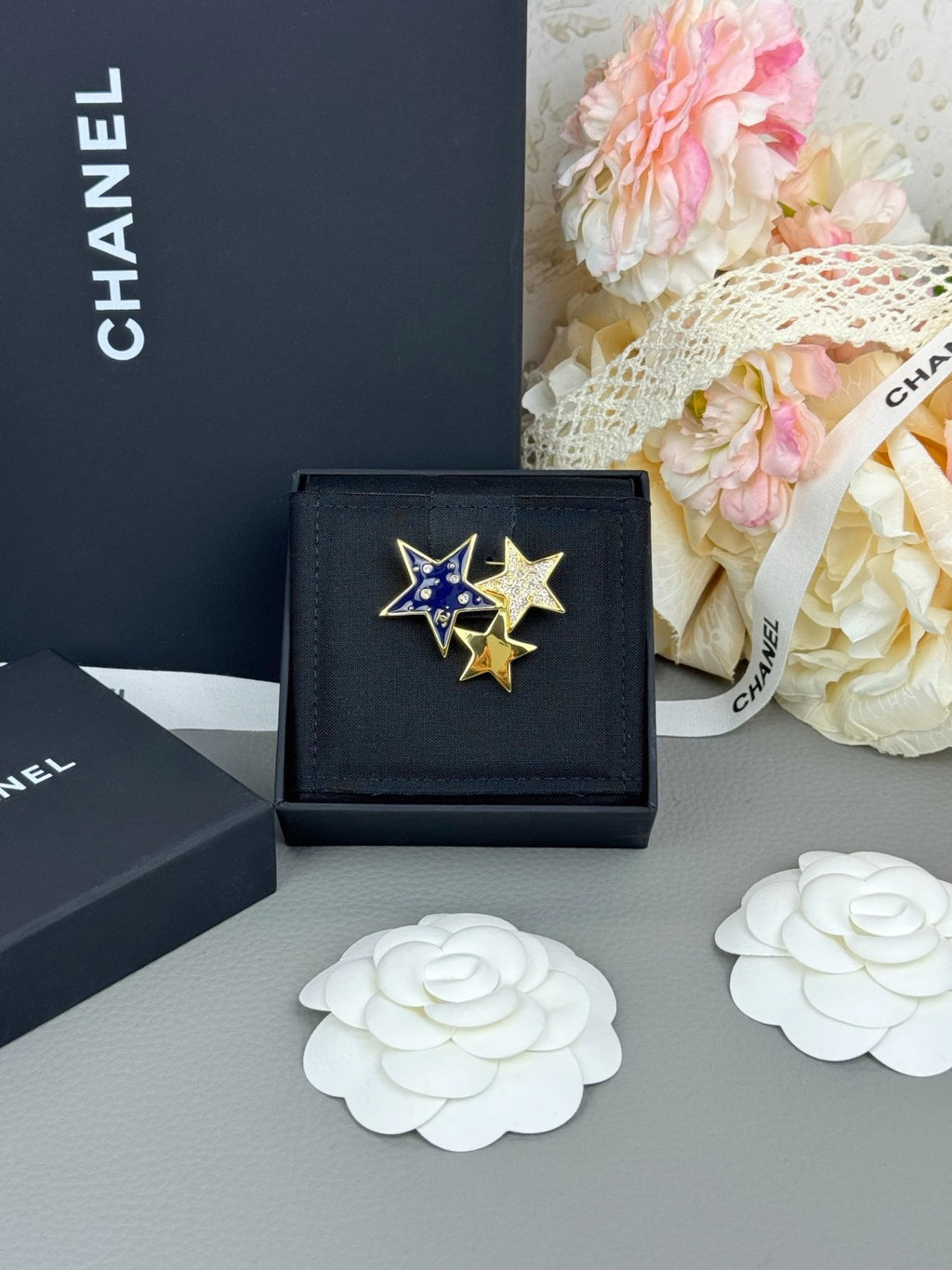 Star brooch.
