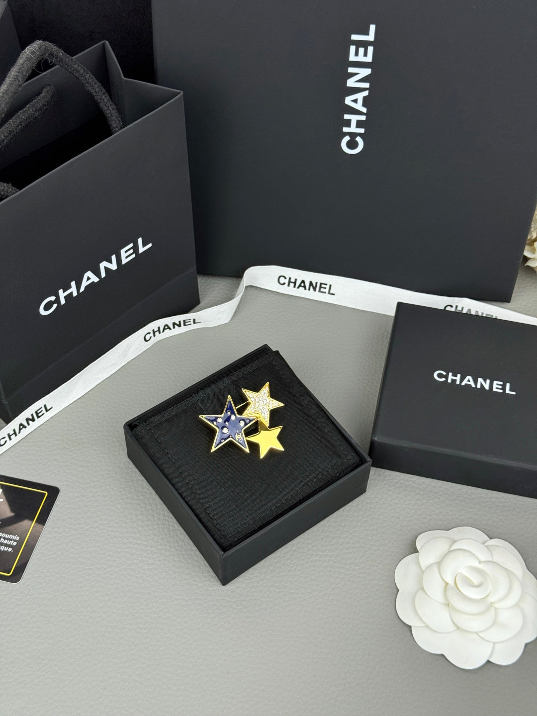 Star brooch.