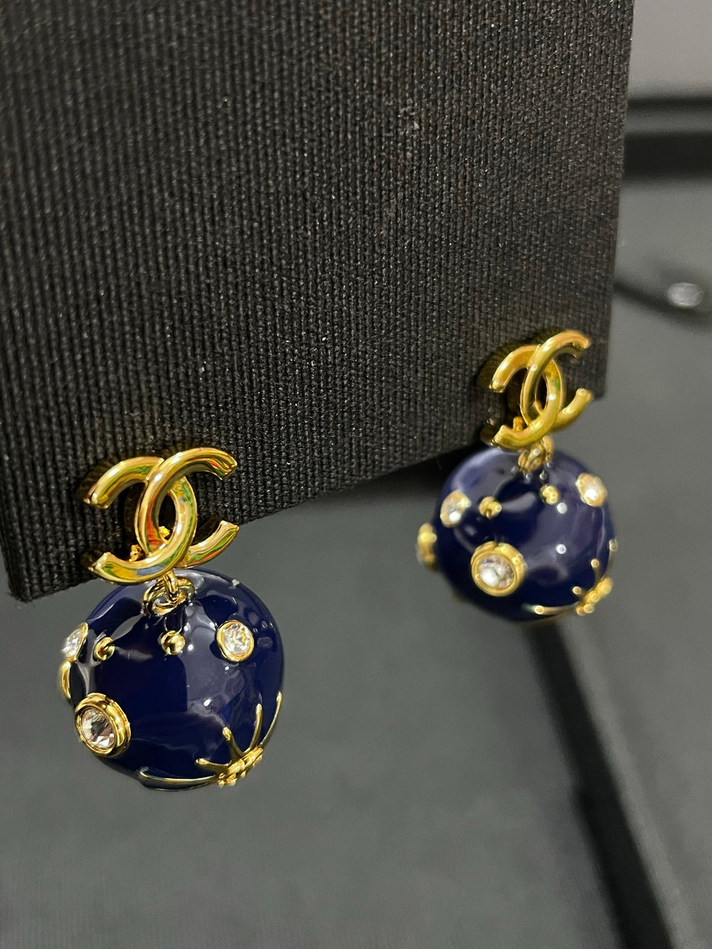 Cosmic earrings.
