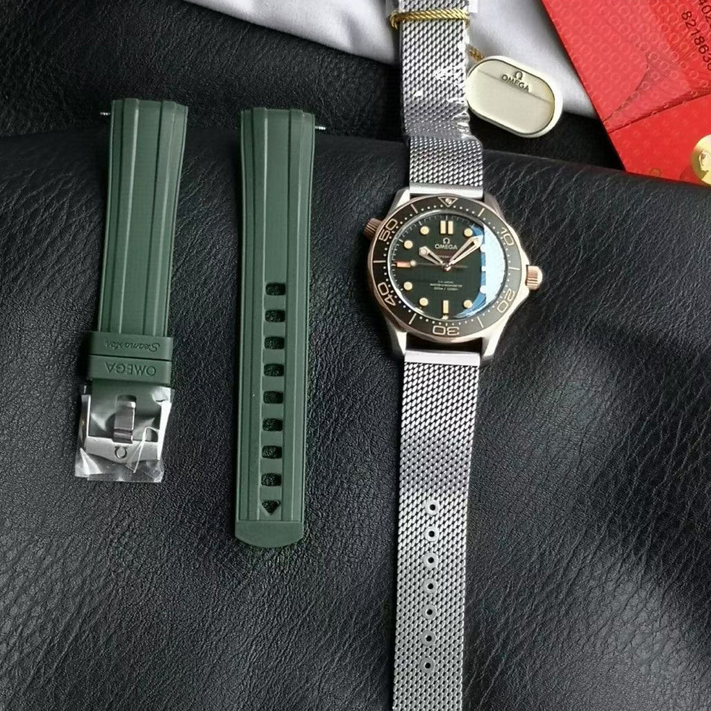 Titanium case, bronze/gold 007.