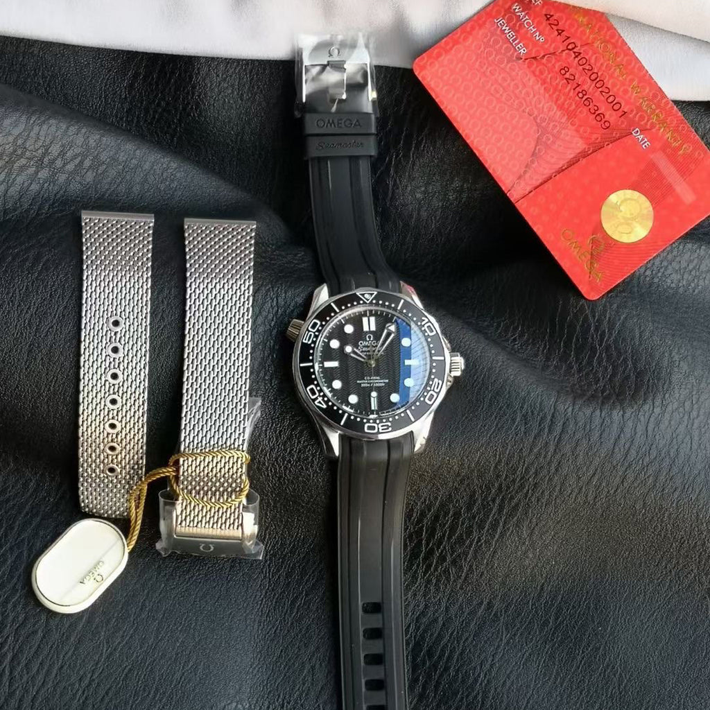Omega Seamaster 300m Black Diver Watch